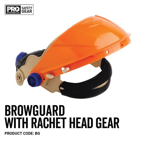 BROWGUARD WITH RATCHET HEAD GEAR