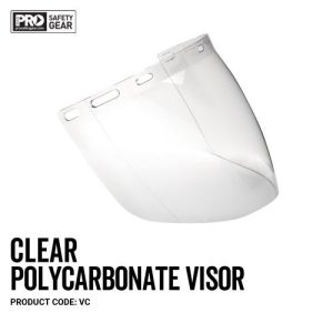 CLEAR POLYCARBONATE VISOR