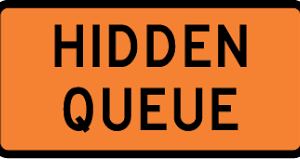 TWO LINE SUPP SIGN, HIDDEN QUEUE
