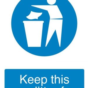 Litter free area 200X300