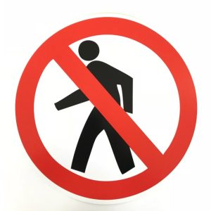 No Pedestrians