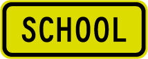SUPP SCHOOL SIGN