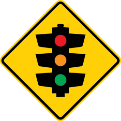 TRAFFIC LIGHTS AHEAD