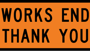 Works End Thank You